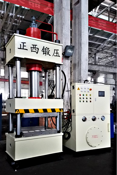 江蘇徐州客戶定制的160噸四柱液壓機，由液壓機供應(yīng)商成都正西液壓機圓滿交貨，祝賀！